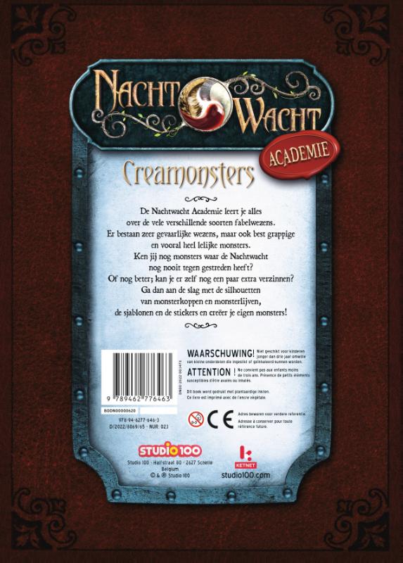 Nachtwacht : designmap - creamonster (Hardback)