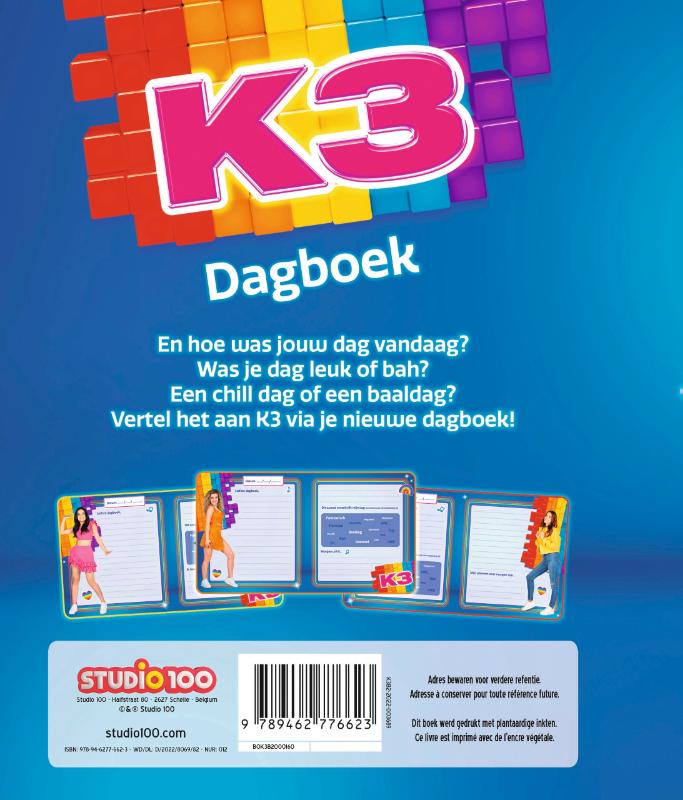 K3 : Dagboek 2 2022 (Hardback)