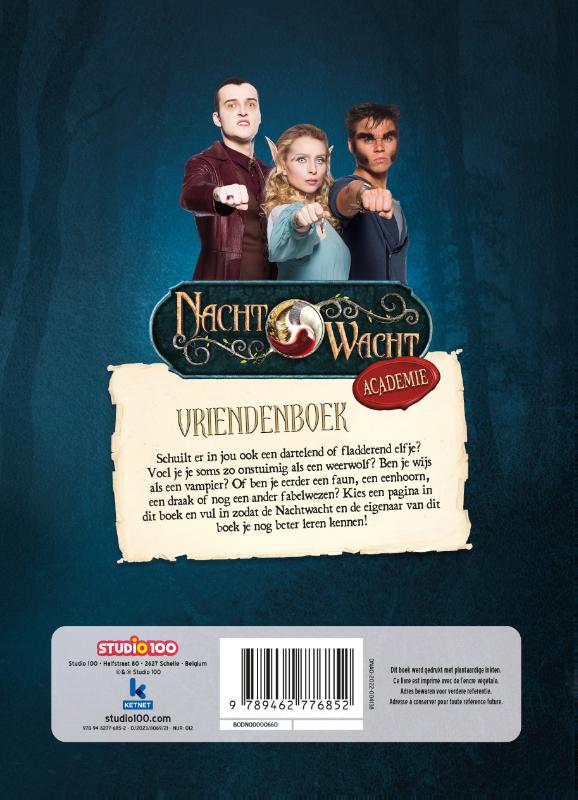 Nachtwacht Academie - vriendenboek (Hardback)