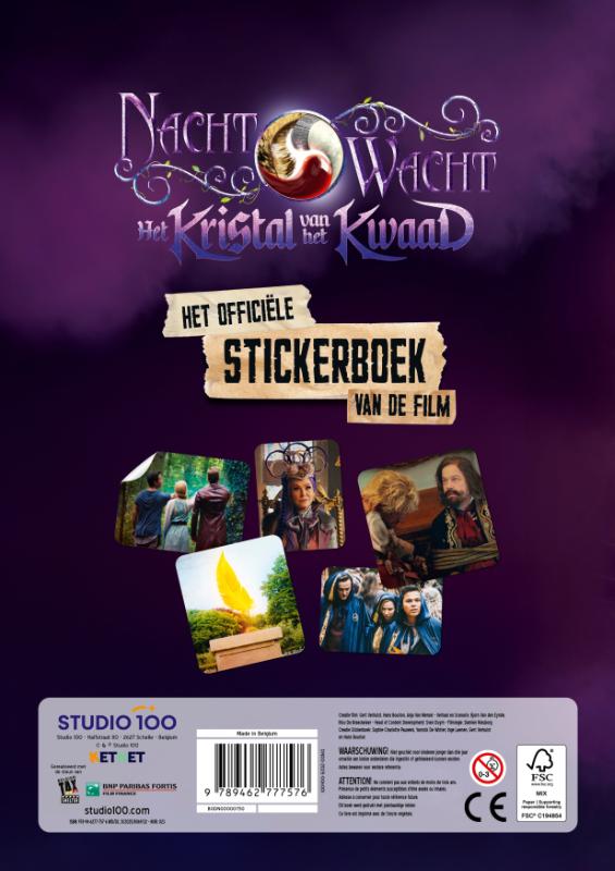 Nachtwacht : sticker book movie - Het kristal van het kwaad (Paperback)