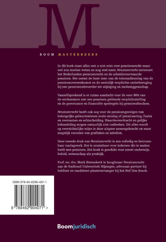 Pensioenrecht (Hardback)