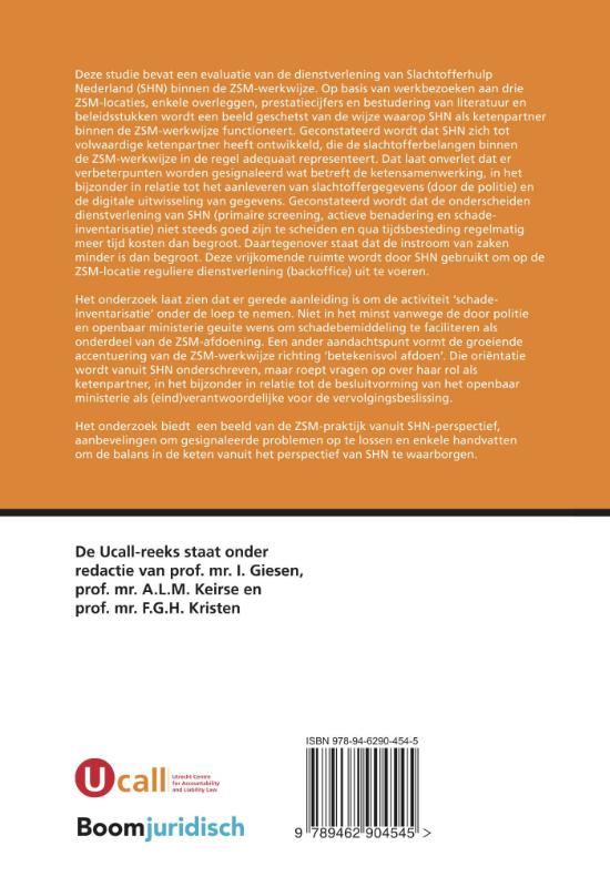 SHN binnen de ZSM (Paperback)