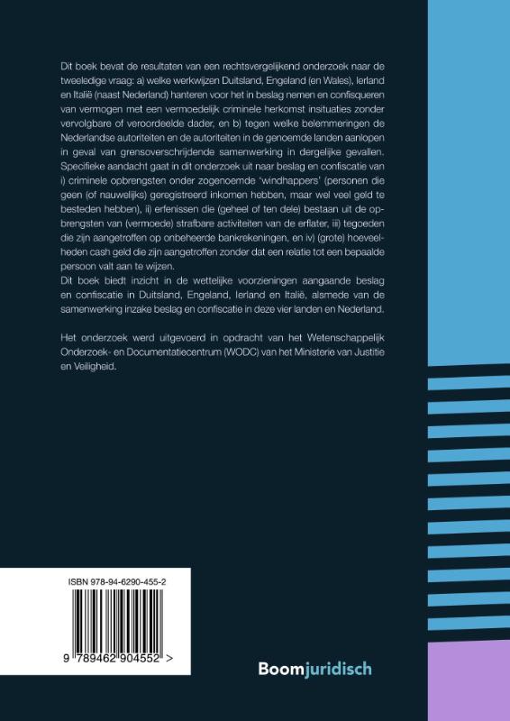 Inbeslagneming en confiscatie van crimineel vermogen (Paperback)