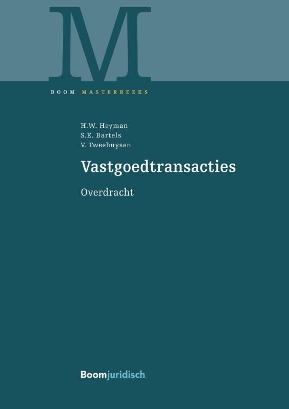Vastgoedtransacties (Hardback)