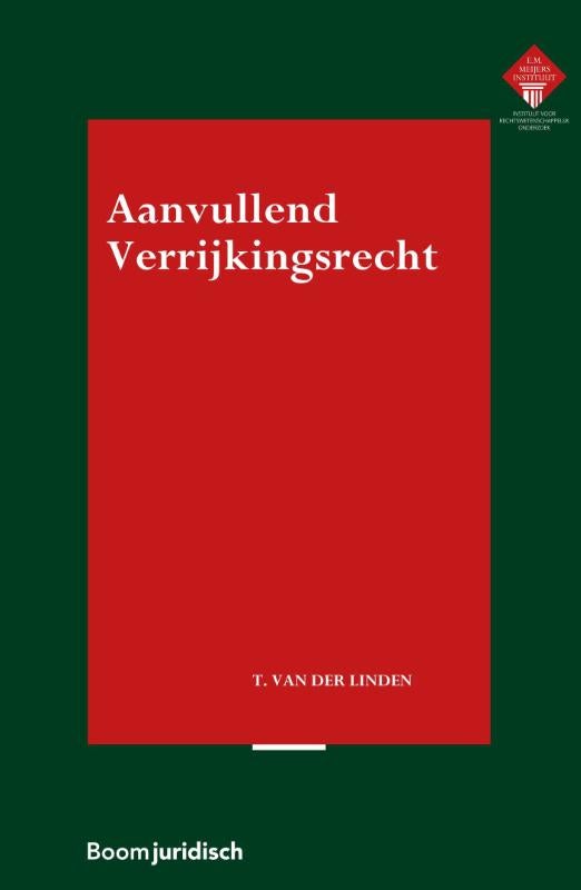 Aanvullend Verrijkingsrecht (Paperback)