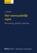 Het voorwaardelijk sepot (Paperback)