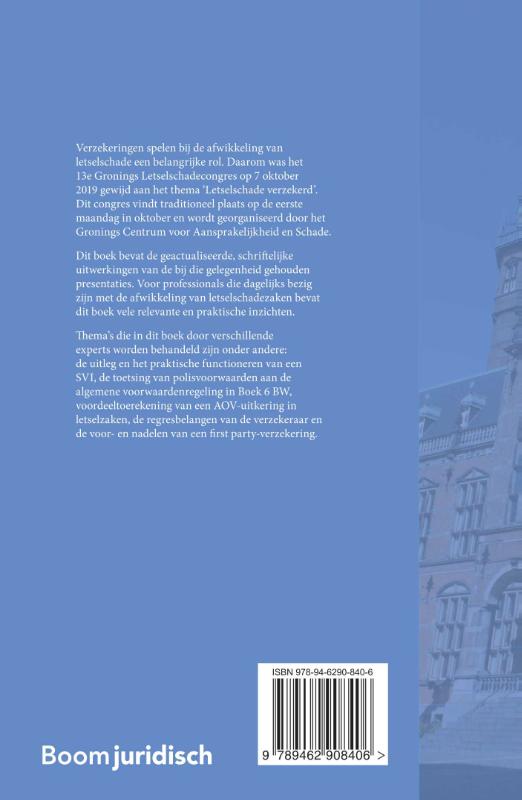 Letselschade verzekerd (Paperback)