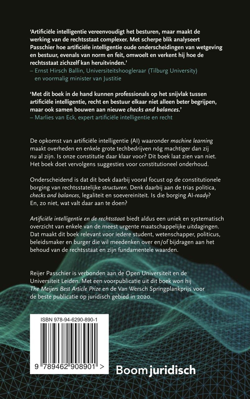 Artificiële intelligentie en de rechtsstaat (Paperback)