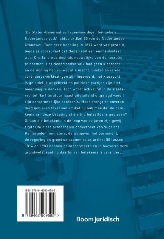 De Staten-generaal vertegenwoordigen het geheele Nederlandsche volk (Paperback)