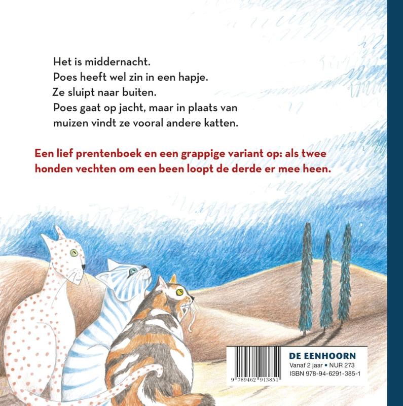 Poes gaat op jacht (Hardback)