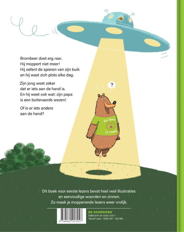 Papa is een marsbeer (Hardback)