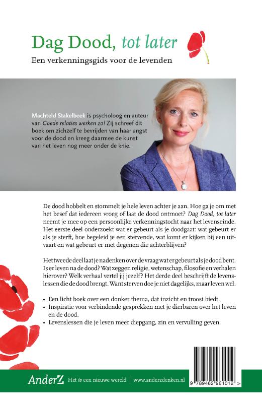 Dag dood, tot later (Paperback)