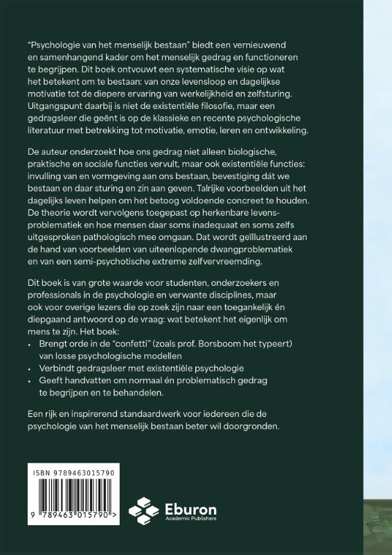 Psychologie van het menselijk bestaan (Paperback)