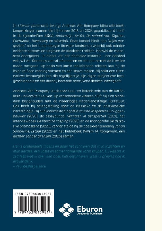 Literair panorama (Paperback)