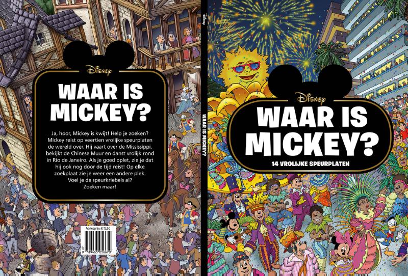 Waar is Mickey? (Hardback)
