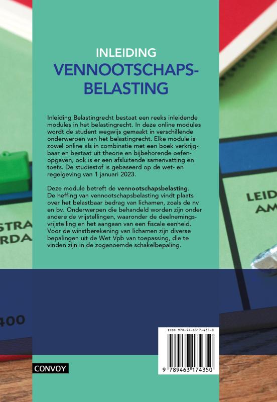 Inleiding Vennootschapsbelasting (Paperback)