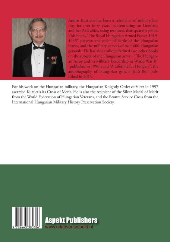 The Royal Hungarian Armed Forces 1919-1945 (Paperback)