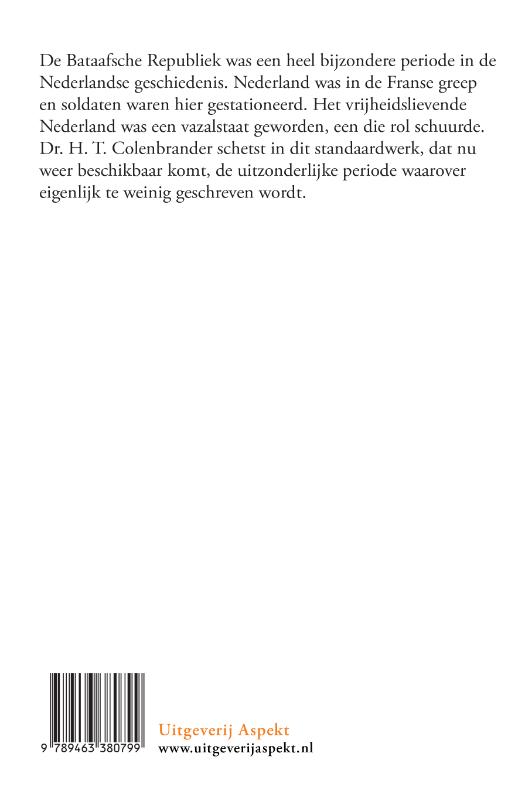 De Bataafsche Republiek (Paperback)
