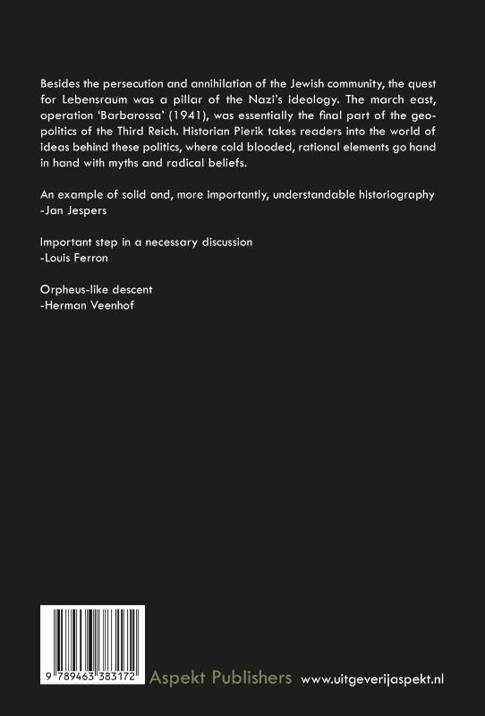 The Geopolitics of the Third Reich (Paperback)