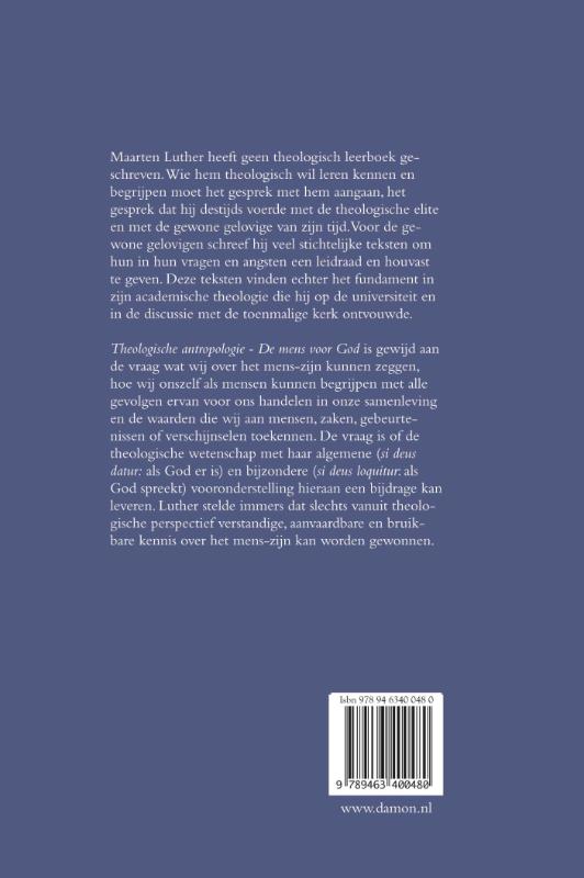 Theologische antropologie (Hardback)