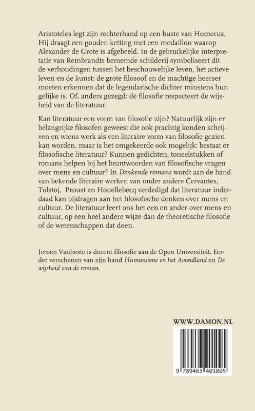 Denkende romans (Hardback)