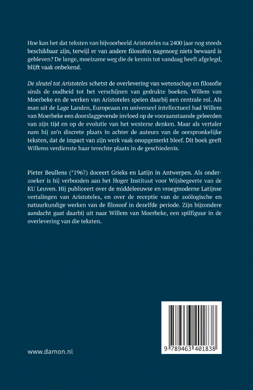 De sleutel tot Aristoteles (Hardback)