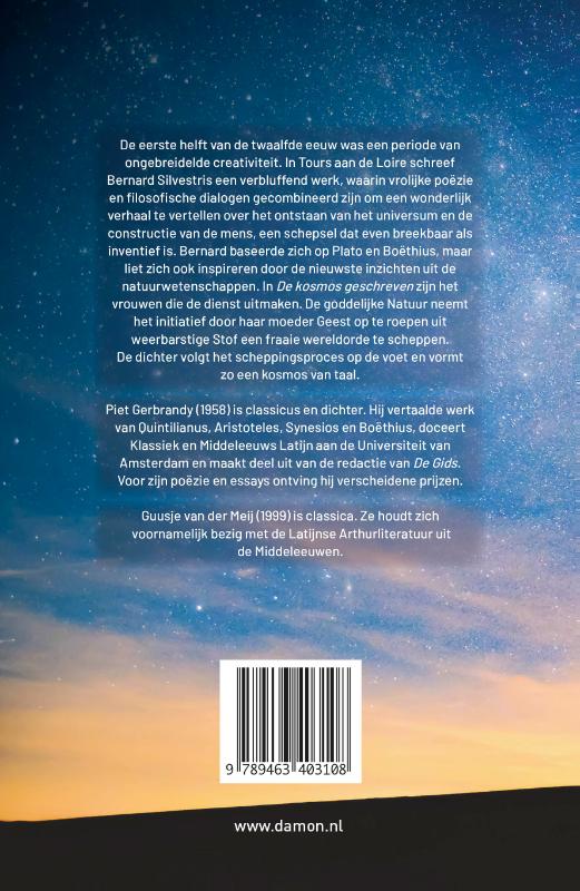 De kosmos geschreven (Hardback)