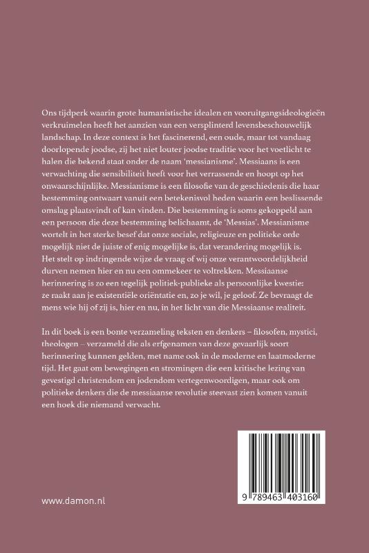 Messianisme als gevaarlijke herinnering (Paperback)
