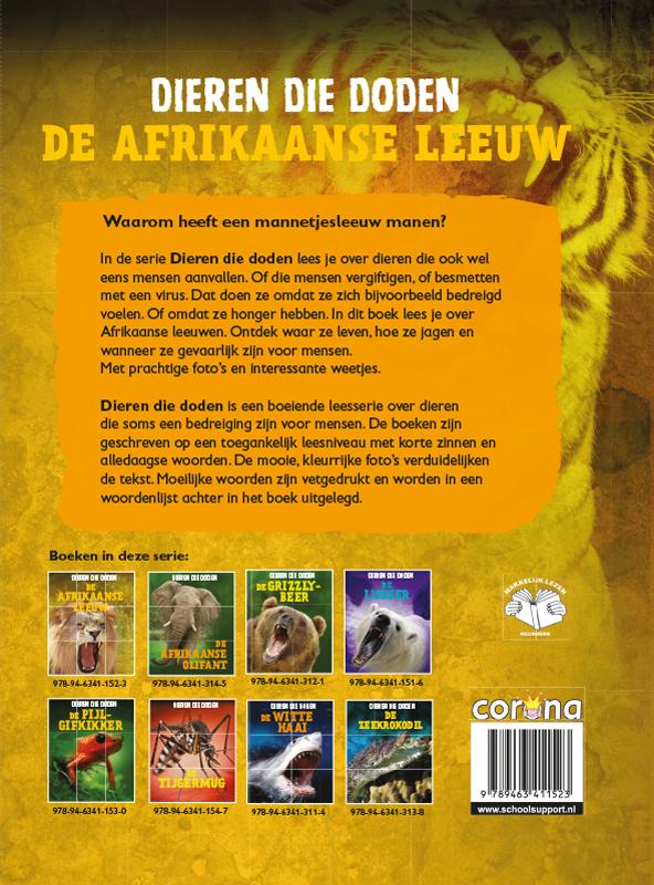 De Afrikaanse leeuw (Hardback)