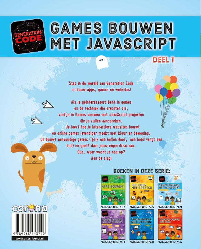 Games bouwen met Javascript (Hardback)