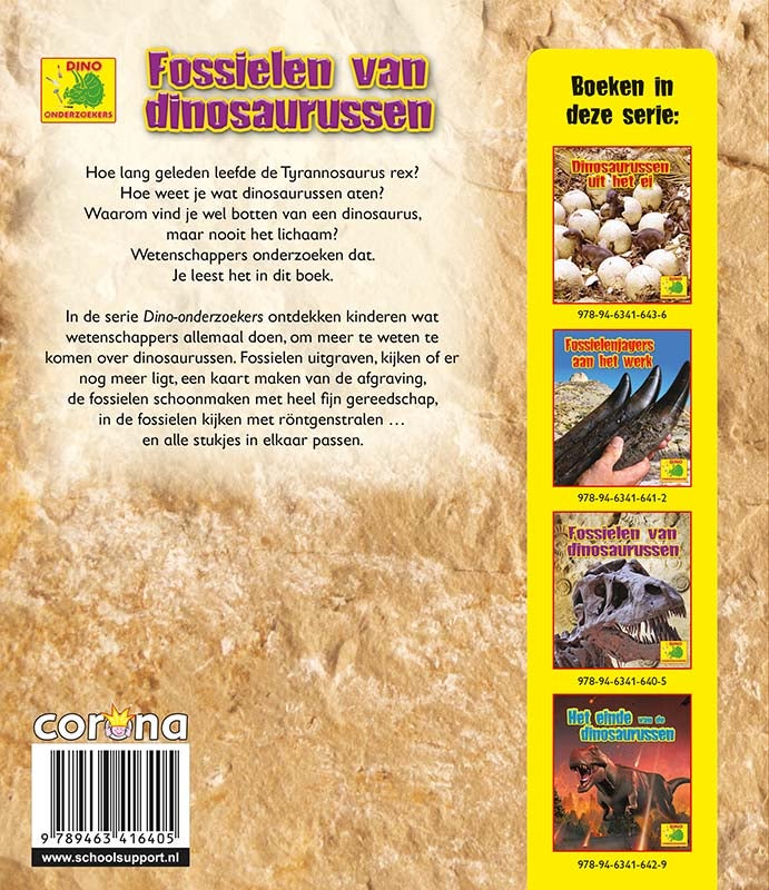 Fossielen van dinosaurussen (Hardback)