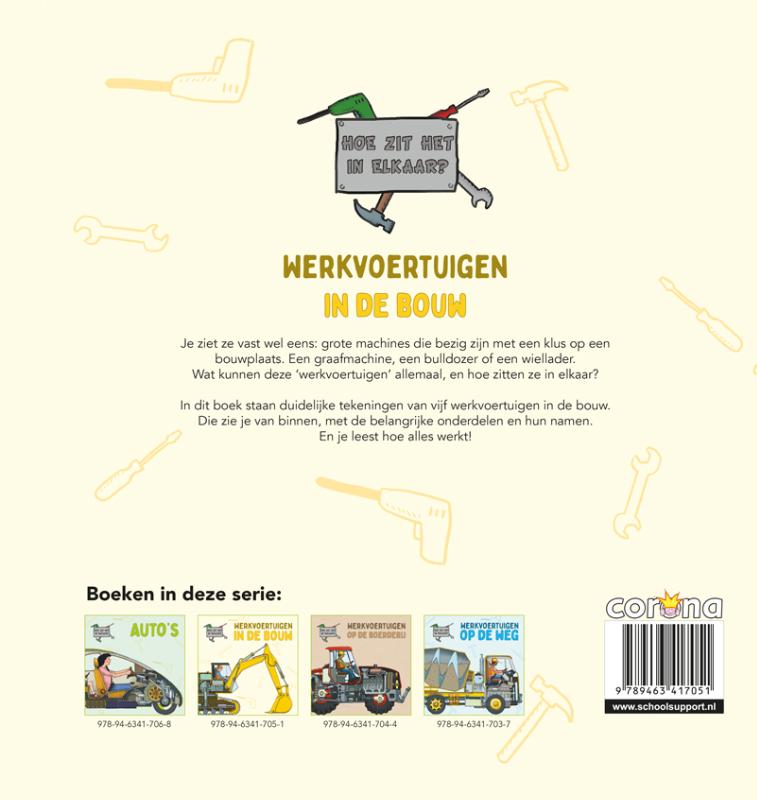 Werkvoertuigen in de bouw (Hardback)