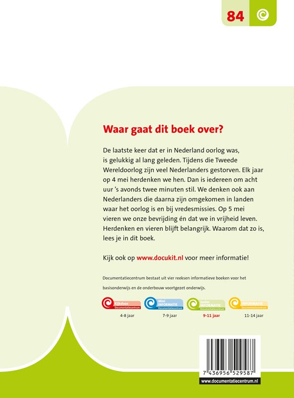 Herdenken en vieren op 4 en 5 mei (Hardback)