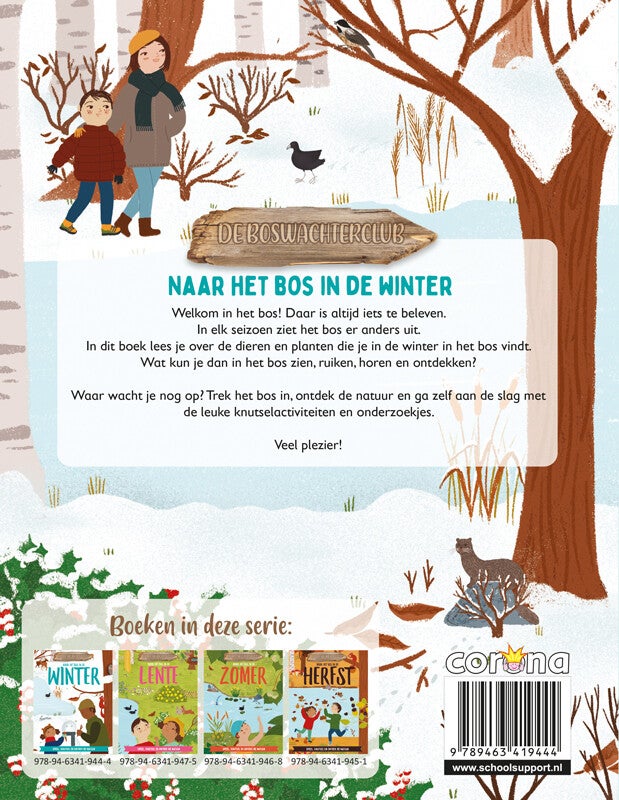 Naar het bos in de winter (Hardback)