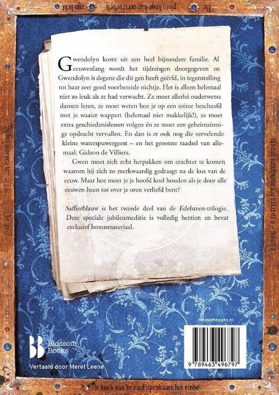 Saffierblauw (Paperback)