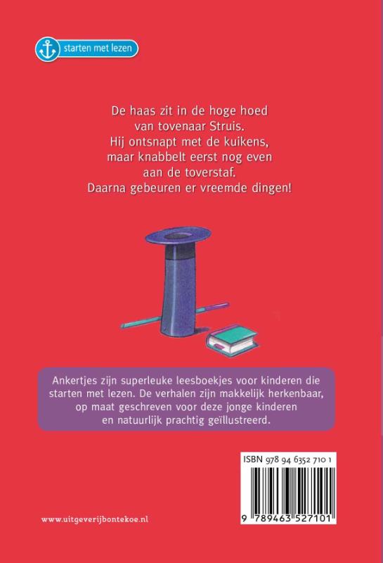Haas Toverbaas en de hoge hoed (Hardback)