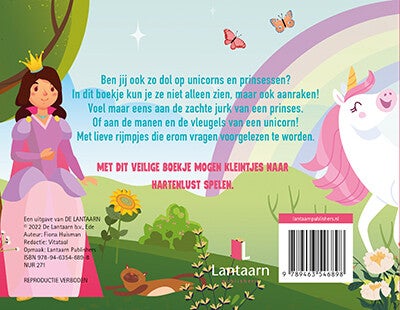 Kijk en voel - Unicorns & prinsessen (Hardback)
