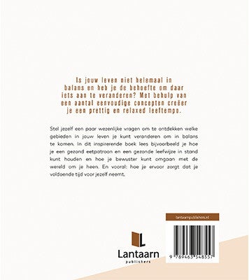 Balans in je leven (Hardback)