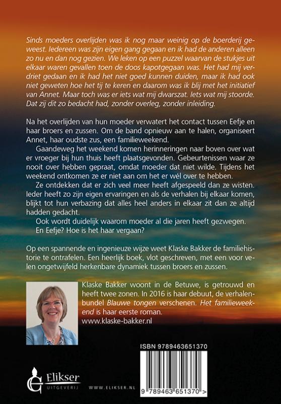 Het familieweekend (Paperback)