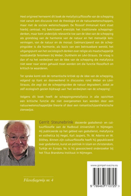 Natuur, cultuur en het verdwijnen van de schepping (Paperback)
