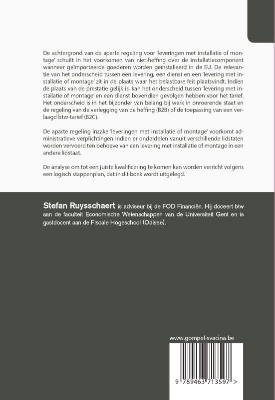 49-Levering met installatie of montage (Paperback)