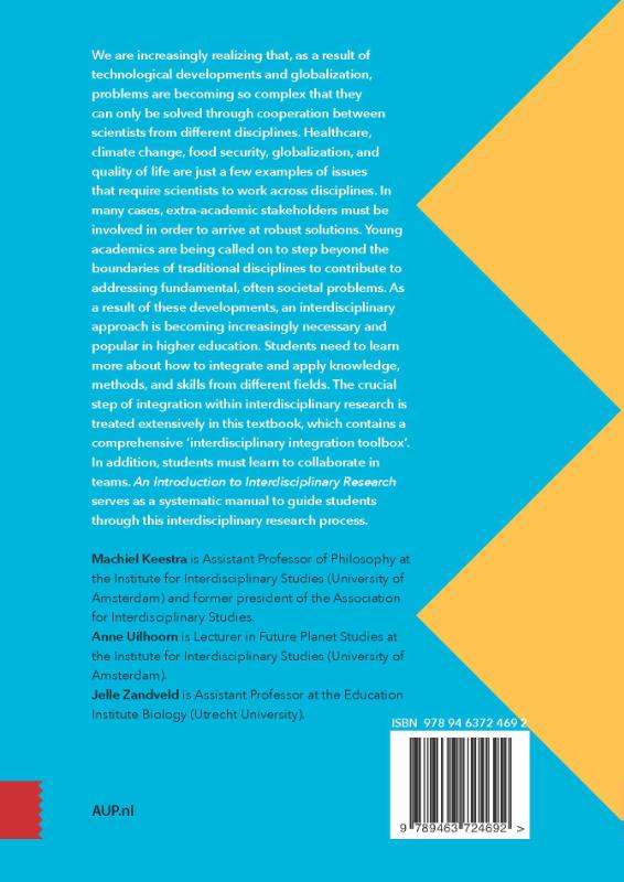 An Introduction to Interdisciplinary Research (Paperback)