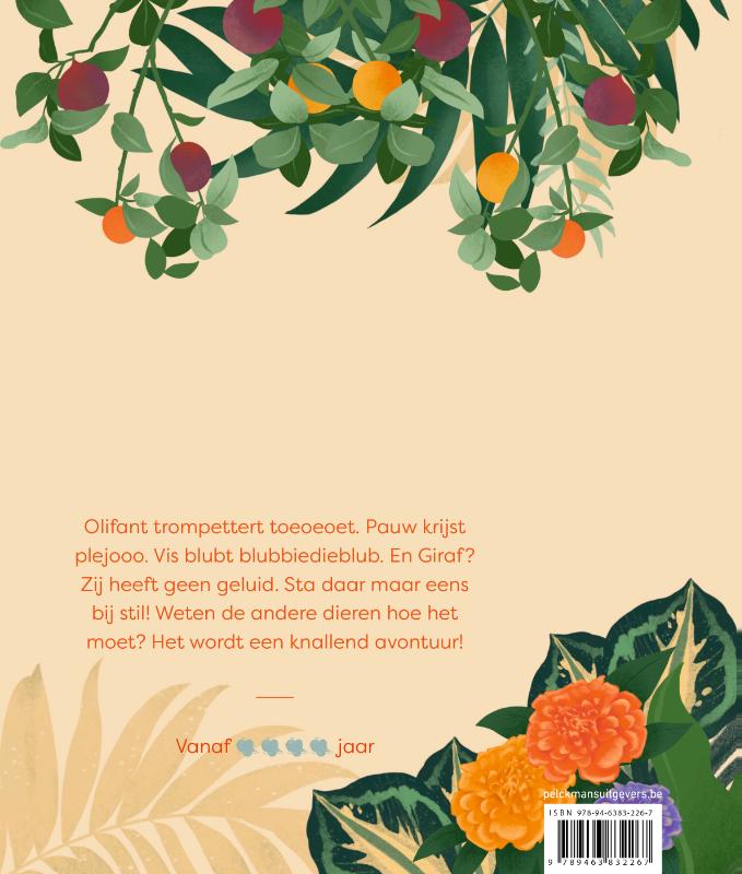 Giraf wil ook een geluid (Hardback)