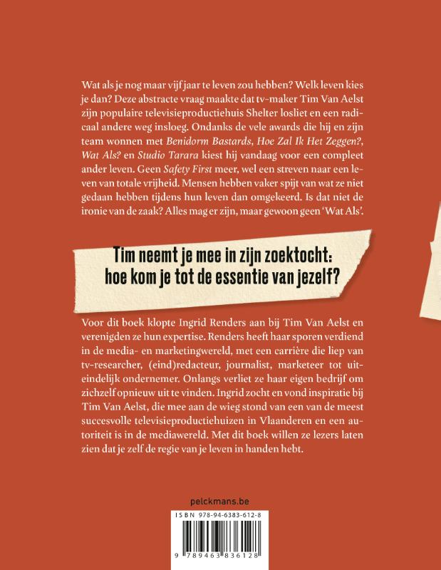 Een leven zonder wat als (Hardback)