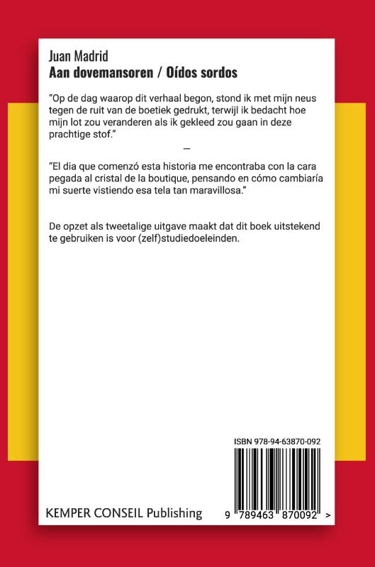 Aan dovemansoren - Oidos Sordos (Paperback)