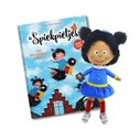 De Spiekpietjes, pakket Een Sinterklaastraditie + Spiekgrietje Loulou (Hardback)