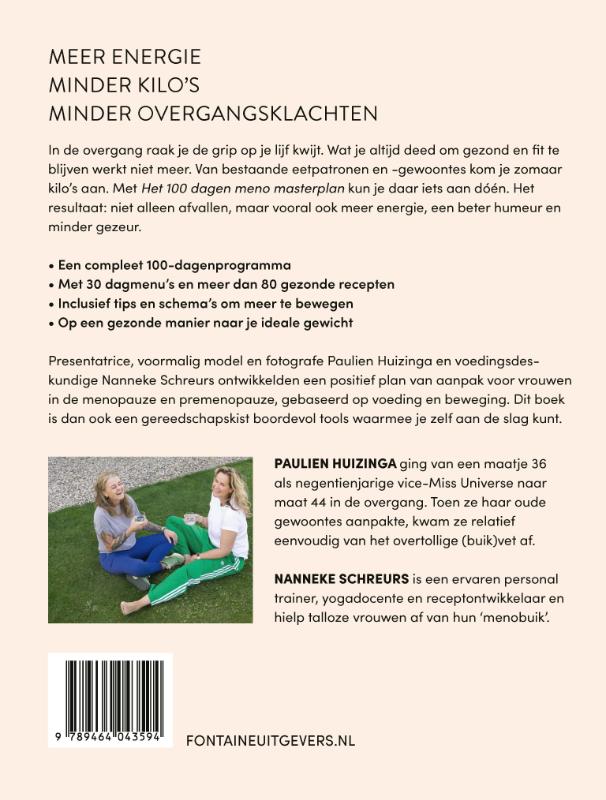 Het 100 dagen meno masterplan (Hardback)