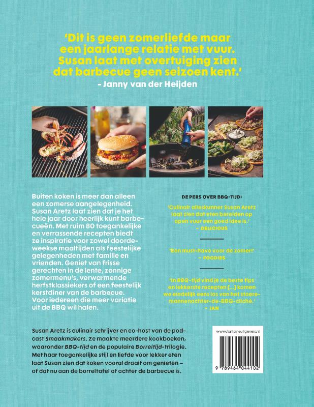 365 dagen BBQ (Hardback)