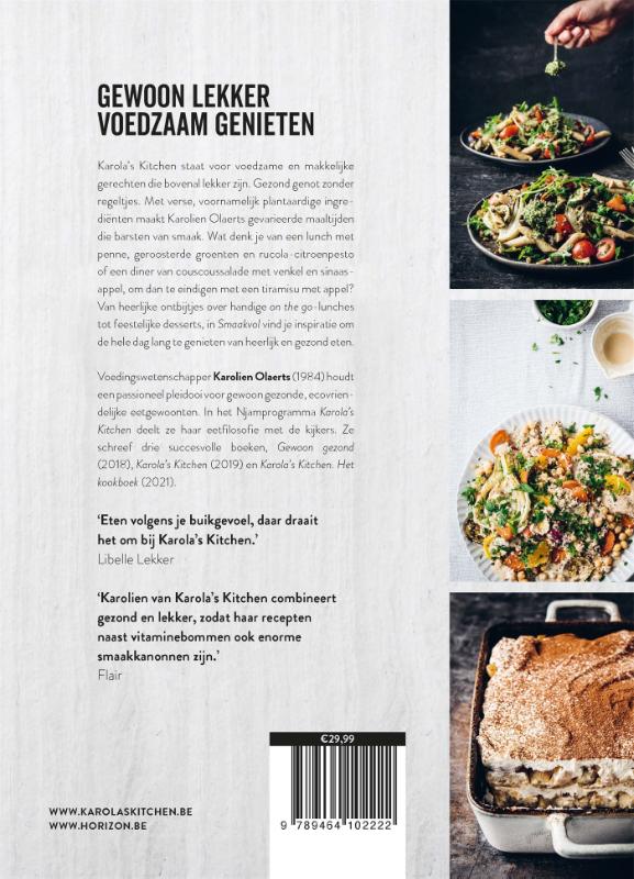 Karola's Kitchen: Smaakvol (Hardback)