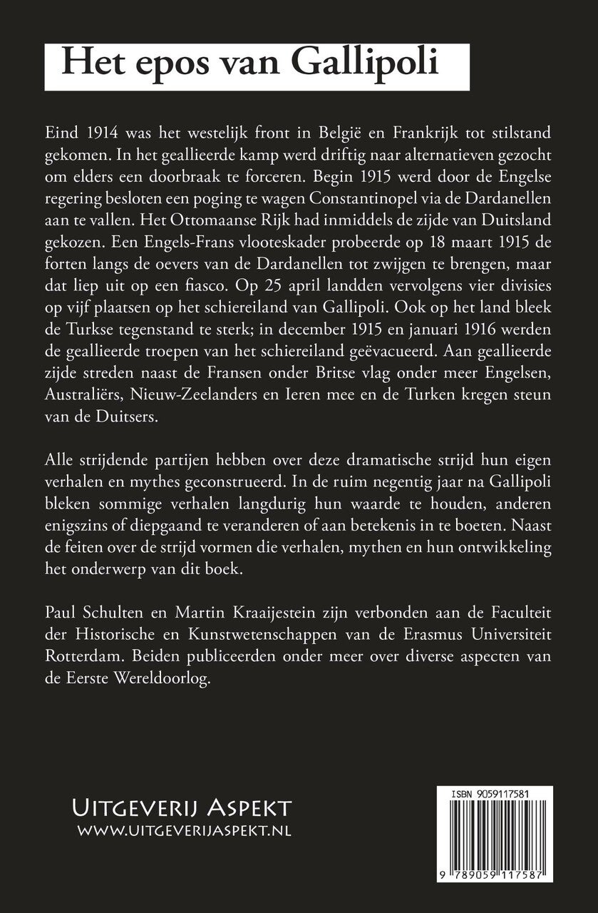 Het epos van Gallipoli (E-book)